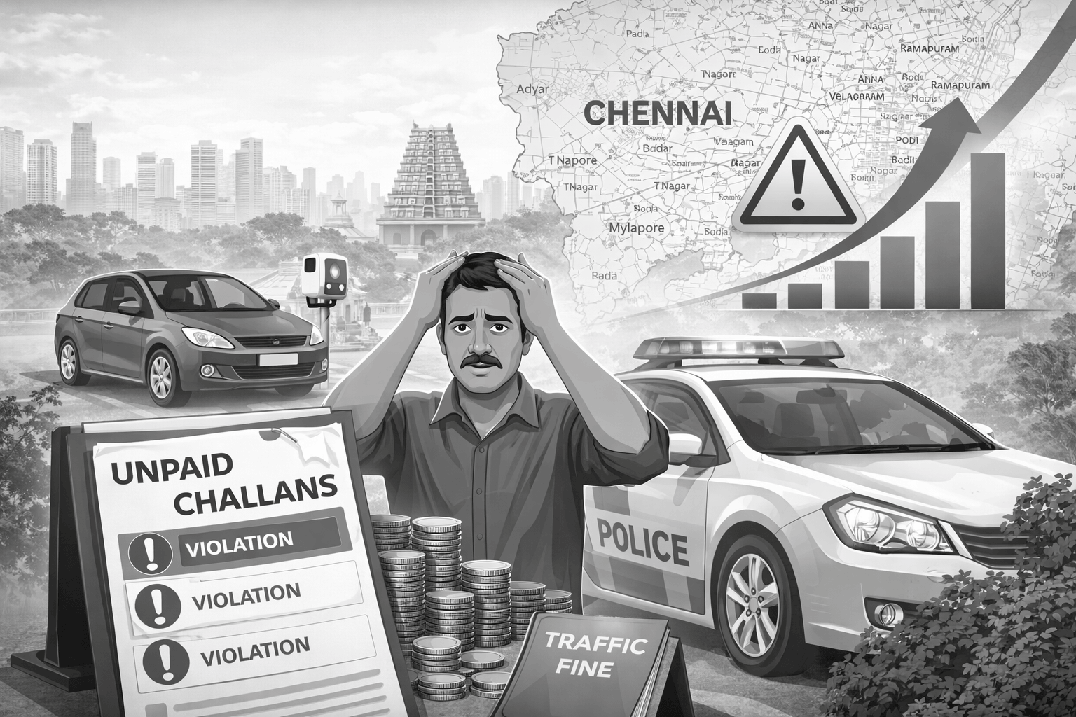 Unpaid Chennai Challans Are Rising: Here’s What You Must Do Now Lawyered